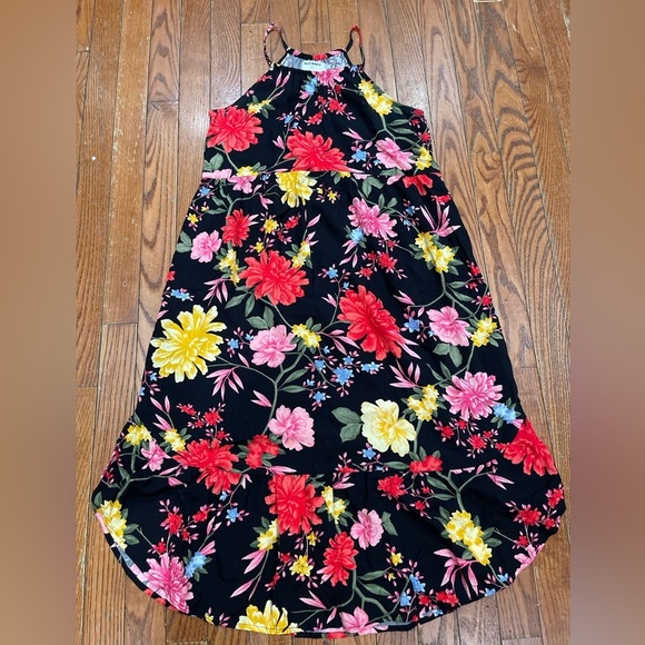 Old Navy Black Floral Dress - Picture 10 of 12